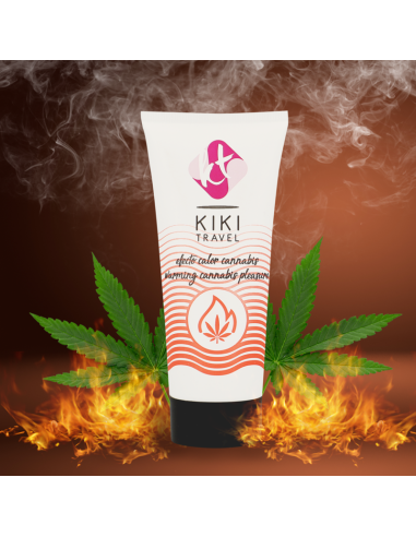 KIKÍ TRAVEL - KANAPIŲ HOT EFEKTO LUBRIKANTAS 50 ML