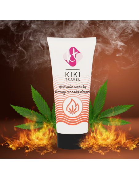 KIKÍ TRAVEL - KANAPIŲ HOT EFEKTO LUBRIKANTAS 50 ML