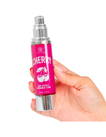 SECRETPLAY - ŠILTINANTIS TEPAKAS CHERRY 50 ML