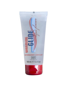 HOT - WARMING GLIDE LIQUID PLEASURE WATERBASED LUBRICANT 100 ML