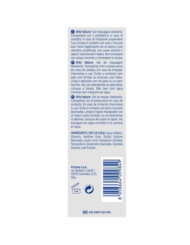 KONTROLĖ – WILD NATURE GEL MASAJE 3 EN 1 200 ML