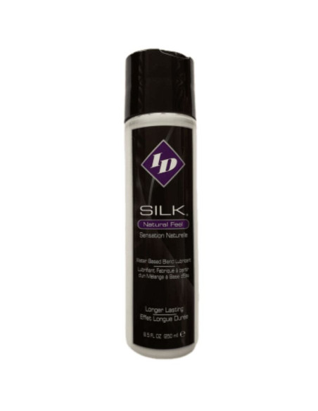ID SILK - FEEL NATŪRALUS VANDENS IR SILIKONIO PAGRINDU PAGAMINTAS LUBRIKANTAS 250 ML