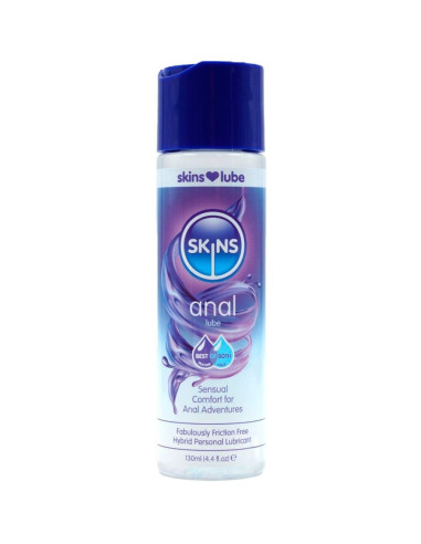 SKINS - ANAL HYBRID WATER and SILICONE-BASED LUBRICANT 130 ML