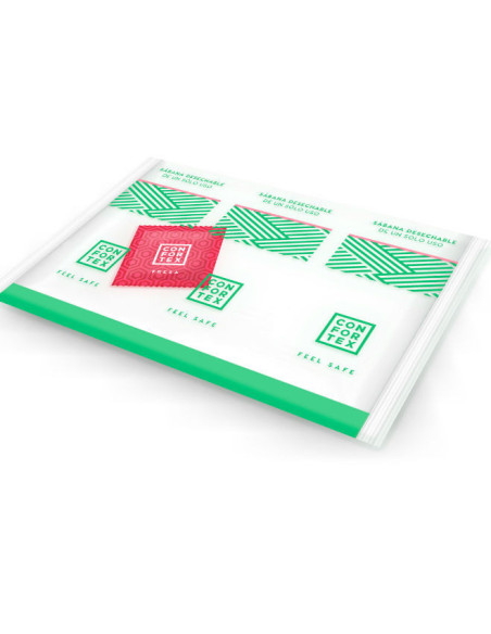 CONFORTEX - DISPOSABLE HYGIENIC SHEETS, INDIVIDUAL BAG STRAWBERRY CONDOM