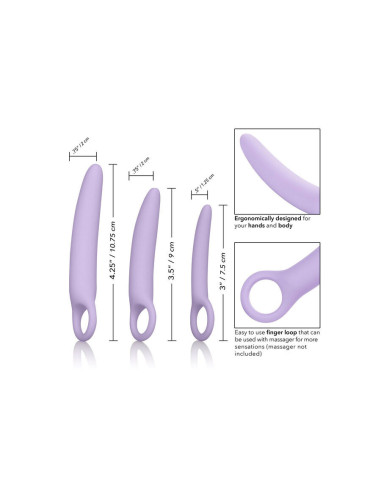 CALEXOTICS - DR LAURA BERMAN ALENA SET OF 3 SILICONE DILATORS