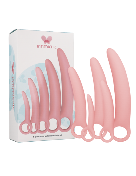 INTIMICHIC - SILICONE DILATOR 5 PIECES SET