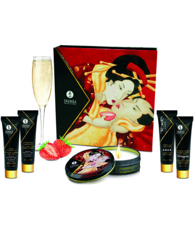 SHUNGA - SLAPTAS GEISHA BRAŠKIŲ IR CAVA RINKINYS