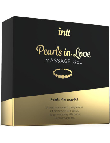 INTT MASSAGE and ORAL SEX - PEARLS IN LOVE WITH PEARL NECKLACE AND SILICONE GEL