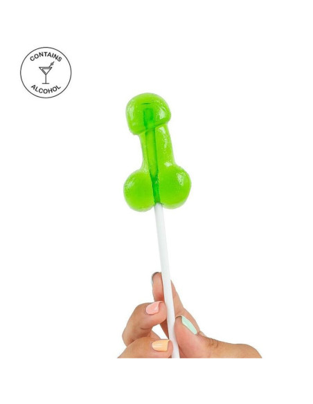 SECRETPLAY - COCK LOLLIPOP WITH ALCOHOL CAIPIRINHA