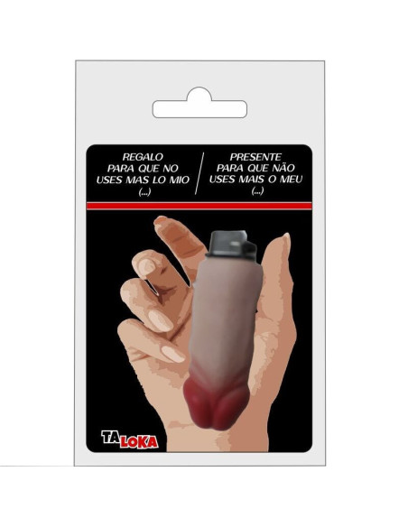 TALOKA - FANTASTIC LIGHTER IN THE SHAPE OF A FLESH COLOR PENIS