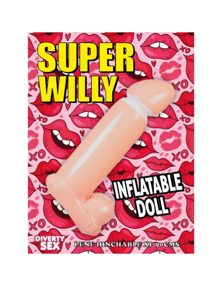 DIABLO PICANTE - INFLATABLE PENIS 100 CM