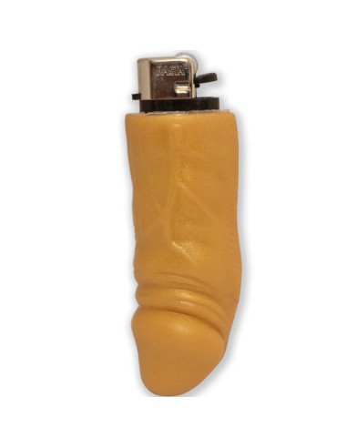 DIABLO PICANTE - GOLDEN PENIS-SHAPED RECHARGEABLE LIGHTER