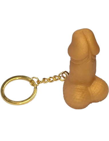 DIABLO PICANTE - GOLDEN PENIS SHAPED KEYCHAIN