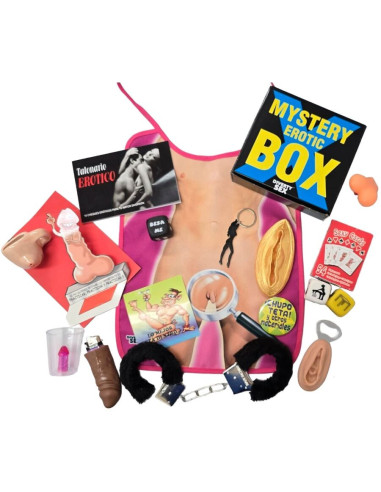 DIABLO PICANTE - MYSTERY EROTIC BOX FOR HIM 15 X 15