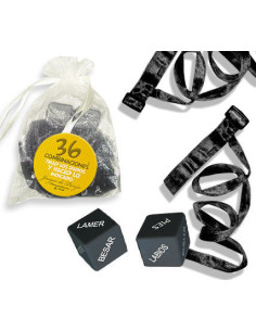 INEDIT - KIT BAG ORGANZA TIES BLACK