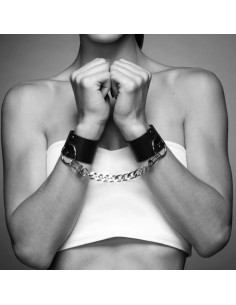 BIJOUX INDISCRETS MAZE - WIDE CUFFS BLACK 2