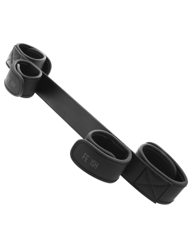 FETISH SUBMISSIVE - BONDAGE SPREADER BAR WITH NOPRENE LINING