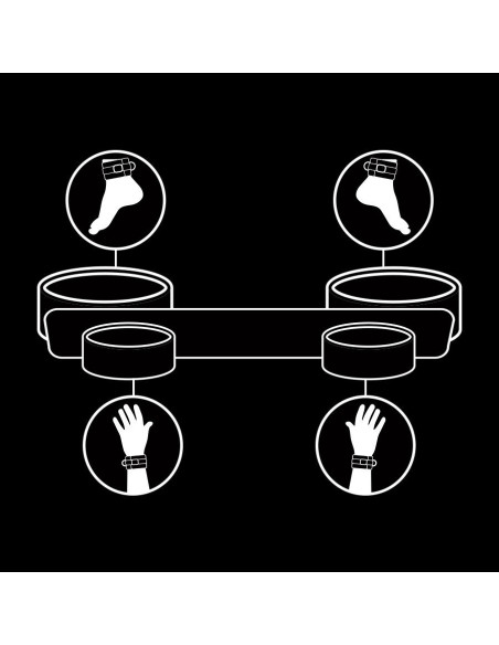 FETISH SUBMISSIVE - SURIŠIMO SKĖTIKLIS SU NOPRENO PAMUŠALIU