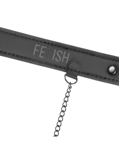 FETISH SUBMISSIVE - GAG RING WITH NIPPLE CLAMPS