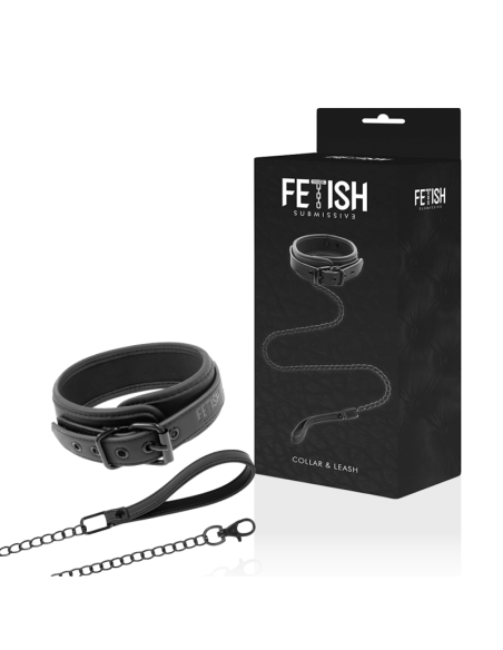 FETISH SUBMISSIVE - NOPRENE LINING CHAIN NECKLACE