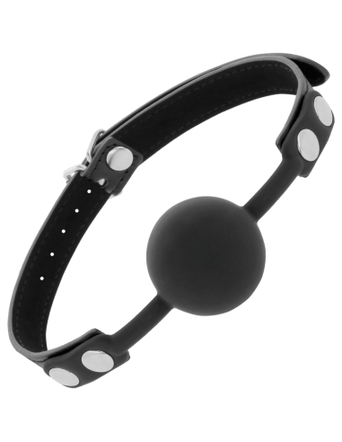 DARKNESS - BLACK SILICONE GAG