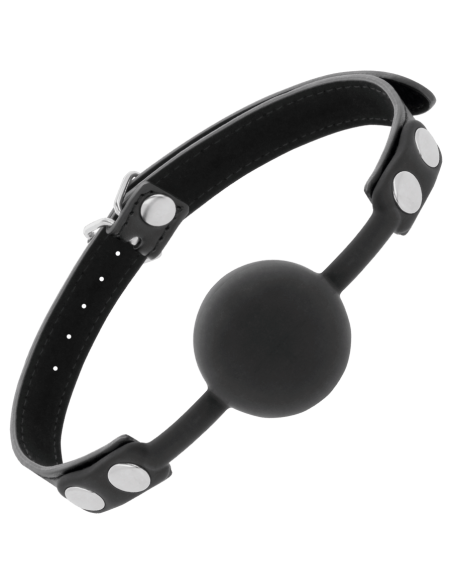 DARKNESS - BLACK SILICONE GAG