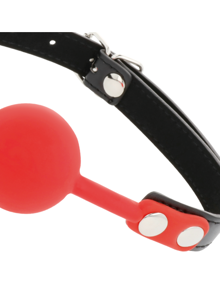DARKNESS - RED SILICONE GAG