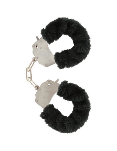 TOYJOY - FURRY FUN CUFFS BONDAGE BLACK