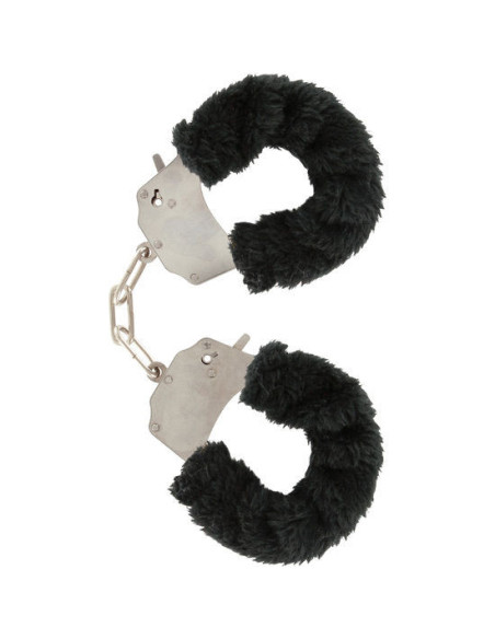 TOYJOY - FURRY FUN CUFFS BONDAGE BLACK