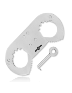 METAL HARD - THUMB CUFF METAL FINGER HANDCUFFS