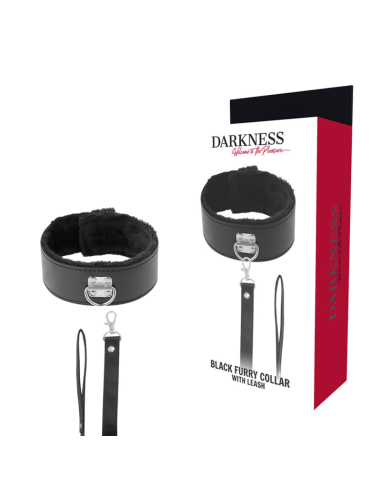 DARKNESS - pamušalu puoštas vėrinys su titano grandine