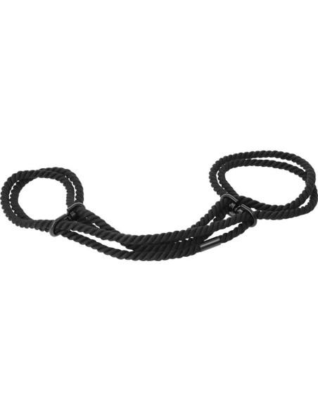 DARKNESS - 100 COTTON ROPE HANDCUFFS OR ANKLE HANDCUFFS