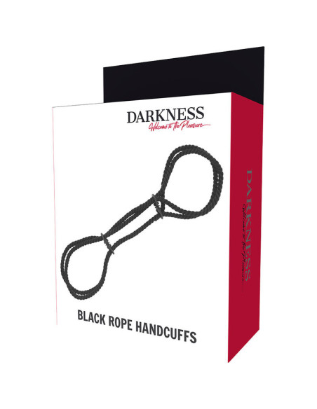DARKNESS - 100 COTTON ROPE HANDCUFFS OR ANKLE HANDCUFFS
