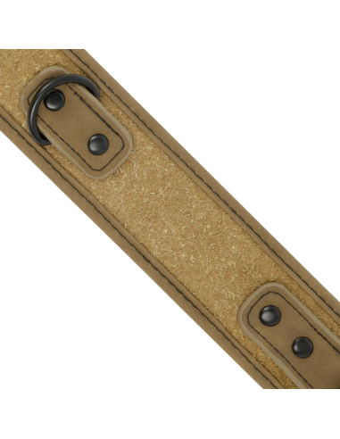 FETISH SUBMISSIVE ORIGEN - NEOPRENE LINED NECKLACE WITH CHAIN