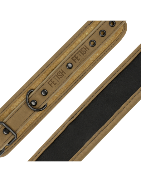 FETISH SUBMISSIVE ORIGENAS - VEGANIŠKOS ODOS ČIURNIŲ RANKOVĖS SU NEOPRENINIU PAMUŠALIU