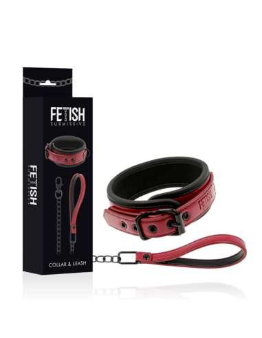 FETISH SUBMISSIVE DARK ROOM - NEOPRENE LINING CHAIN NECKLACE
