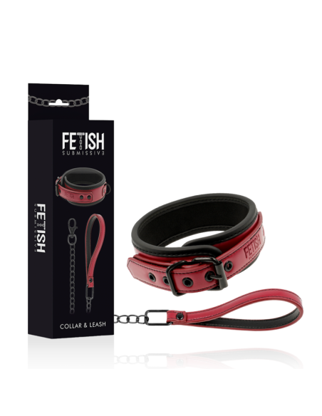 FETISH SUBMISSIVE DARK ROOM - NEOPRENE LINING CHAIN NECKLACE