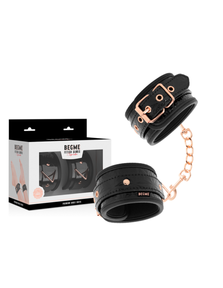 BEGME - BLACK EDITION PREMIUM ANKLE CUFFS WITH NEOPRENE LINING