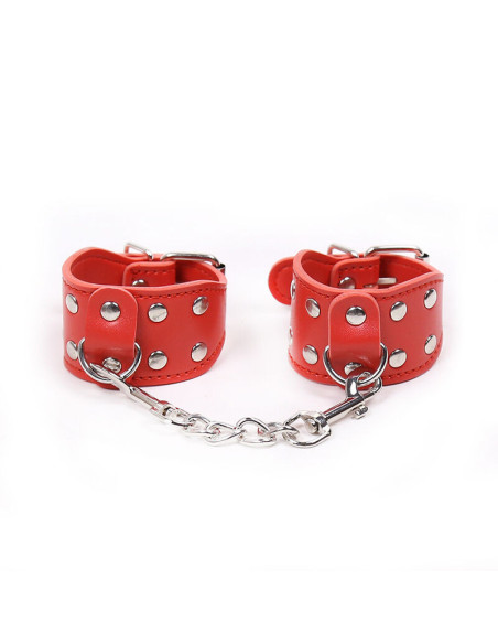 OHMAMA FETISH - ADJUSTABLE HANDCUFFS WITH METAL CHAIN