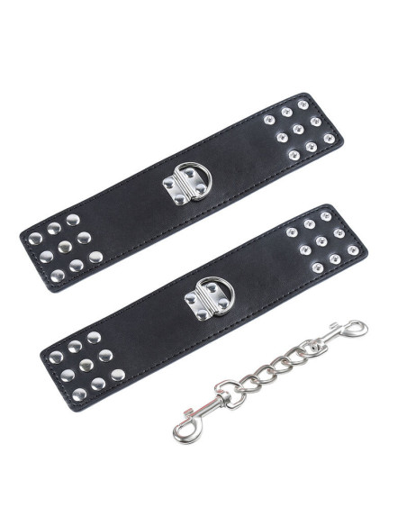 OHMAMA FETISH - WRIST RESTRAINTS SNAP FASTEN METAL