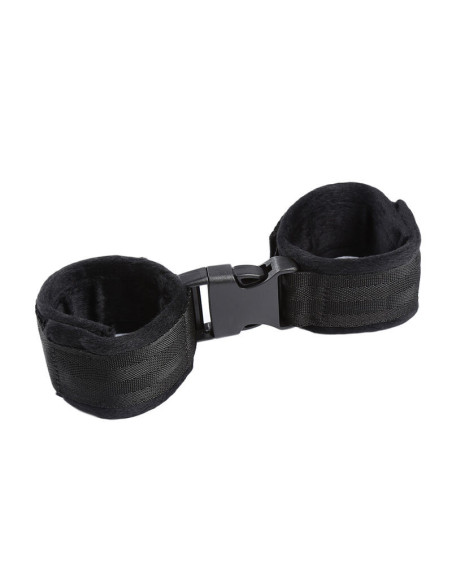 OHMAMA FETISH - HOOK AND LOOP FASTENER NYLON WRIST RESTRAINTS