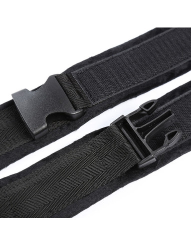 OHMAMA FETISH - HOOK AND LOOP FASTENER NYLON WRIST RESTRAINTS