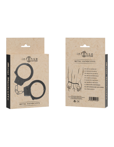 INTENSE - FETISH METAL HANDCUFFS