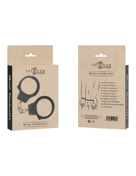 INTENSE - FETISH METAL HANDCUFFS