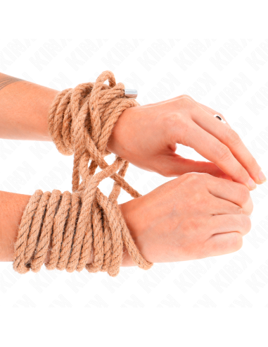 KINK - HEMP ROPE WITH METAL HEAD 5 METER
