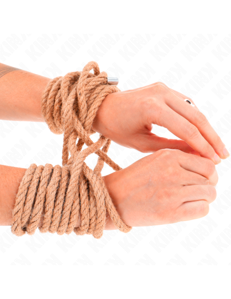 KINK - HEMP ROPE WITH METAL HEAD 5 METER