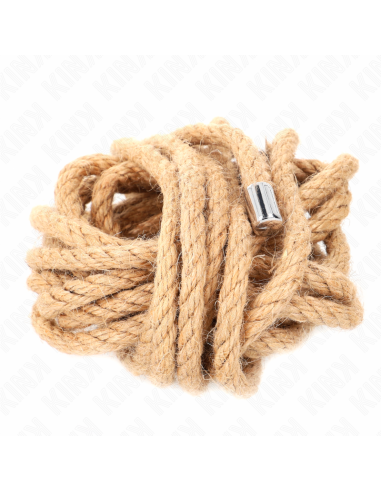 KINK - HEMP ROPE WITH METAL HEAD 5 METER