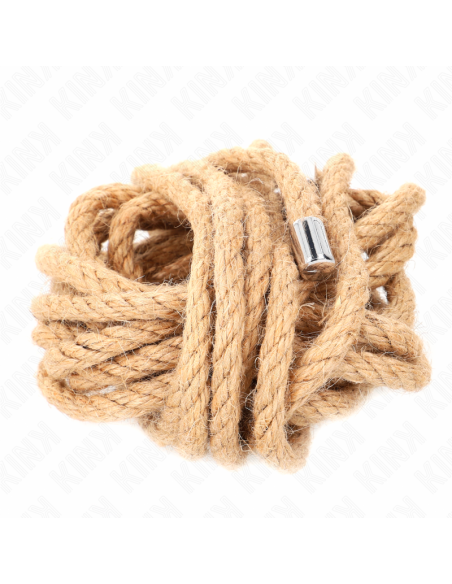 KINK - HEMP ROPE WITH METAL HEAD 5 METER
