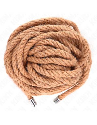 KINK - HEMP ROPE WITH METAL HEAD 10 METER