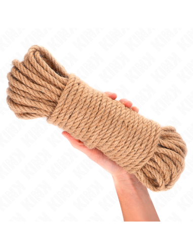 KINK - HEMP ROPE WITH METAL HEAD 20 METER